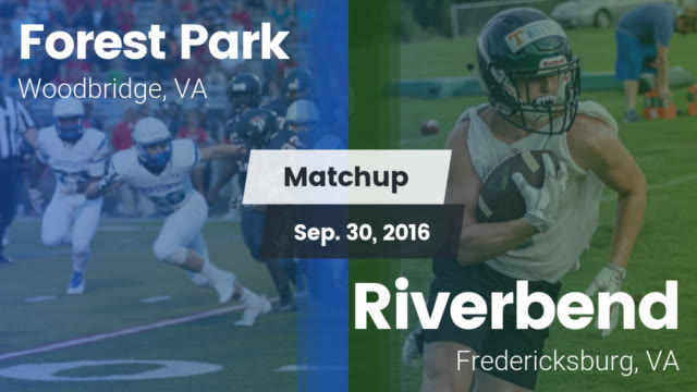 Boys Varsity Football Forest Park High School Woodbridge