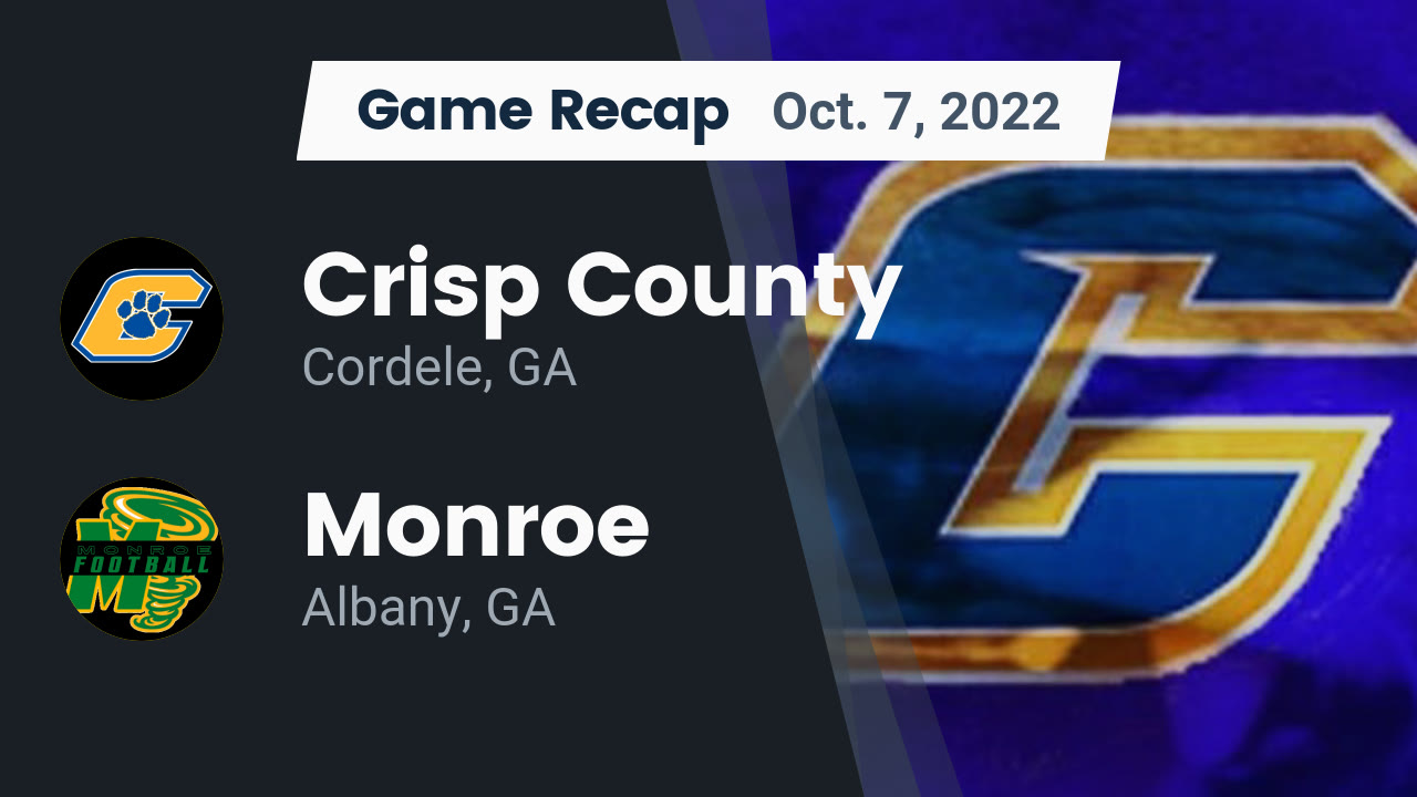 Videos Crisp County Cougars (Cordele, GA) Varsity Football