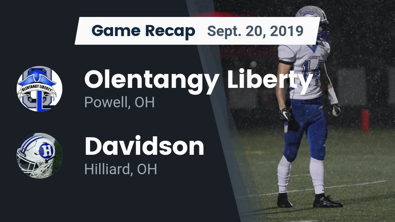Olentangy Liberty Hs Football Video Recap Olentangy Liberty Vs