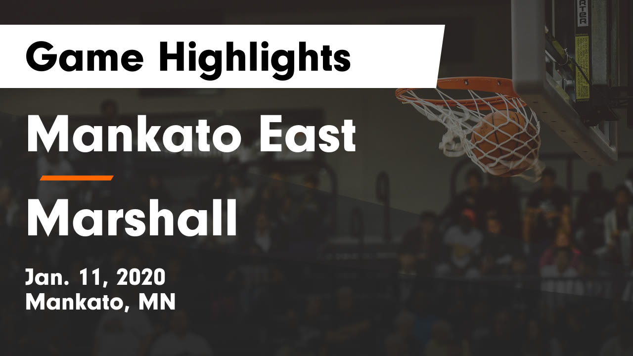 Mankato East Hs Girls Basketball Video Mankato East Vs Marshall