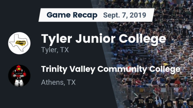 Mens Varsity Football Tyler Junior College Tyler Texas