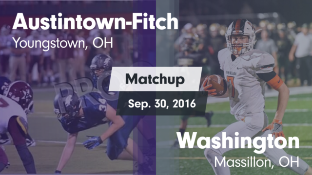 Boys Varsity Football Fitch High School Youngstown Ohio