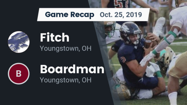 Boys Varsity Football Fitch High School Youngstown Ohio