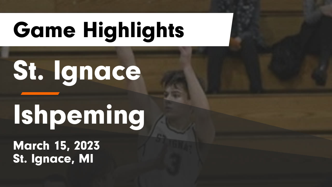 St.Ignace (St. Ignace, MI) High School Sports Football, Basketball