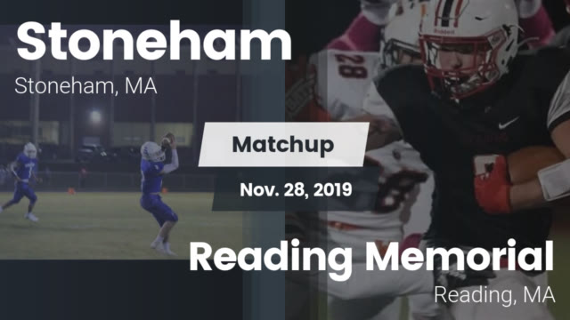 Mens Varsity Football Stoneham High School Stoneham