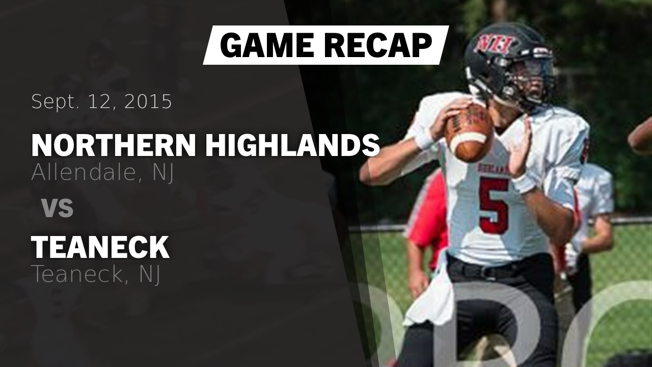 Northern Highlands Hs Football Video Recap Northern Highlands Vs