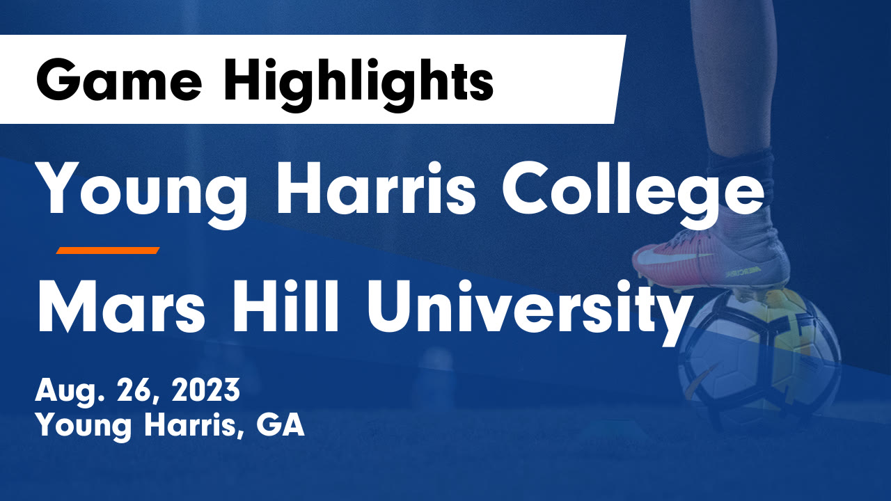 Young Harris College vs Mars Hill University Game Highlights Aug. 26