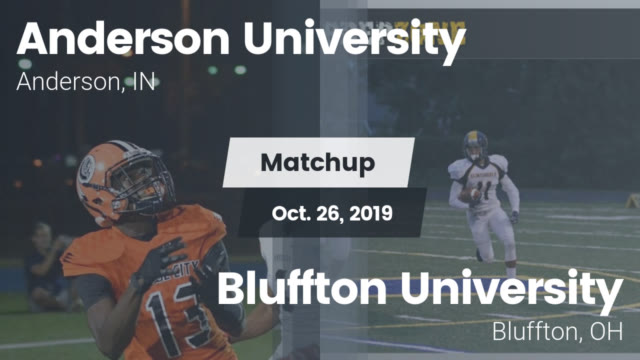 Mens Varsity Football Anderson University Anderson Indiana
