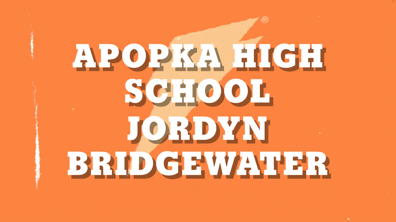Apopka High School Jordyn Bridgewater highlights Hudl