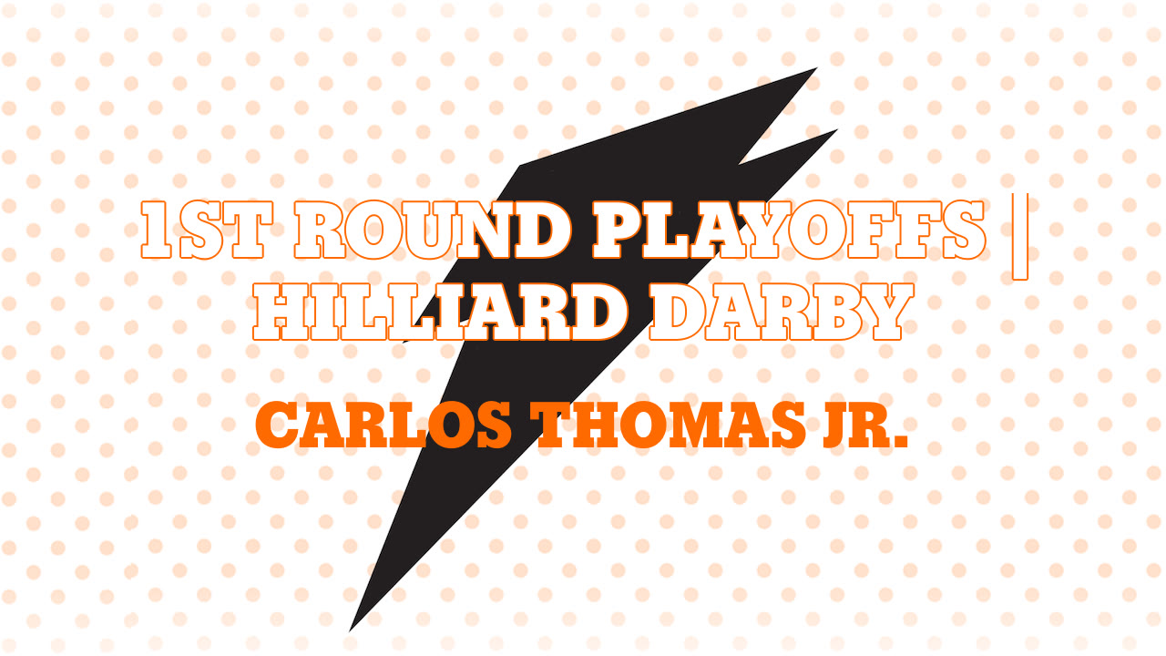 1st Round Playoffs Hilliard Darby Carlos Thomas Jr. highlights Hudl