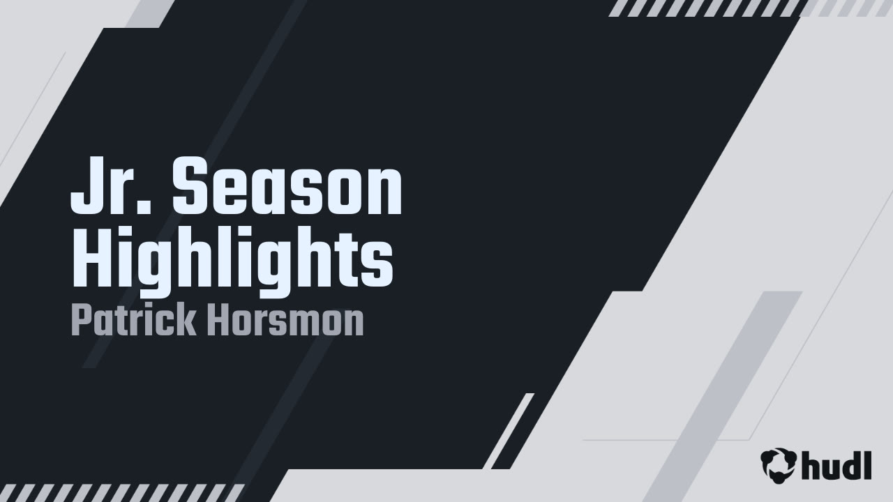 Patrick Horsman - Williamsville East - 2024 highlights
