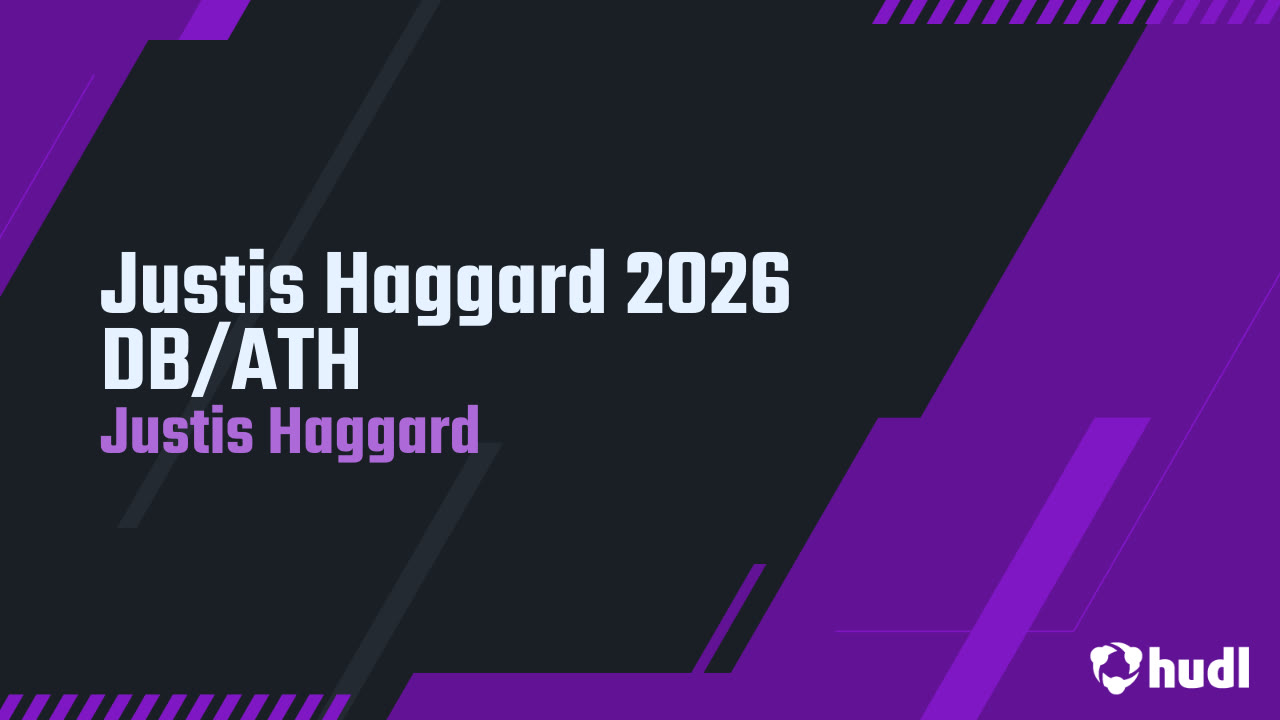 Justis Haggard 2026 DB/ATH