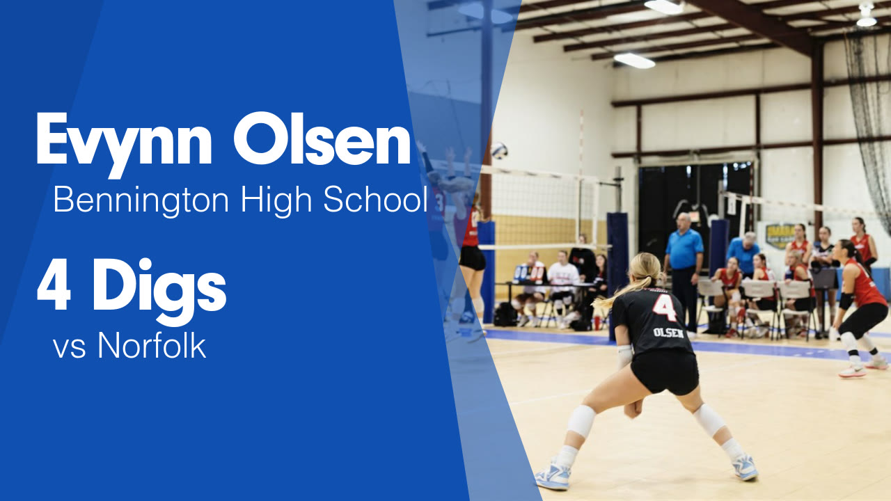 olsex 4 Digs vs Norfolk - Evynn Olsen highlights - Hudl
