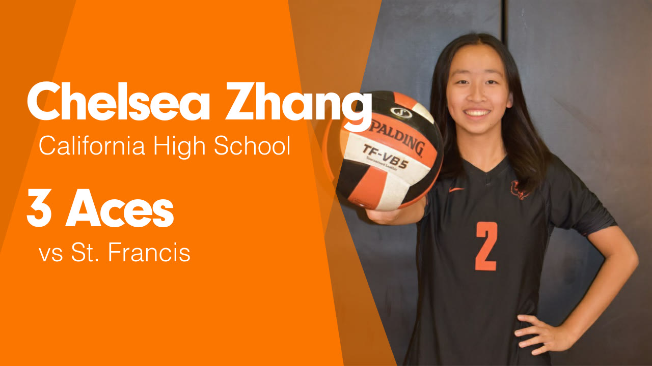 3 Aces vs St. Francis - Chelsea Zhang highlights