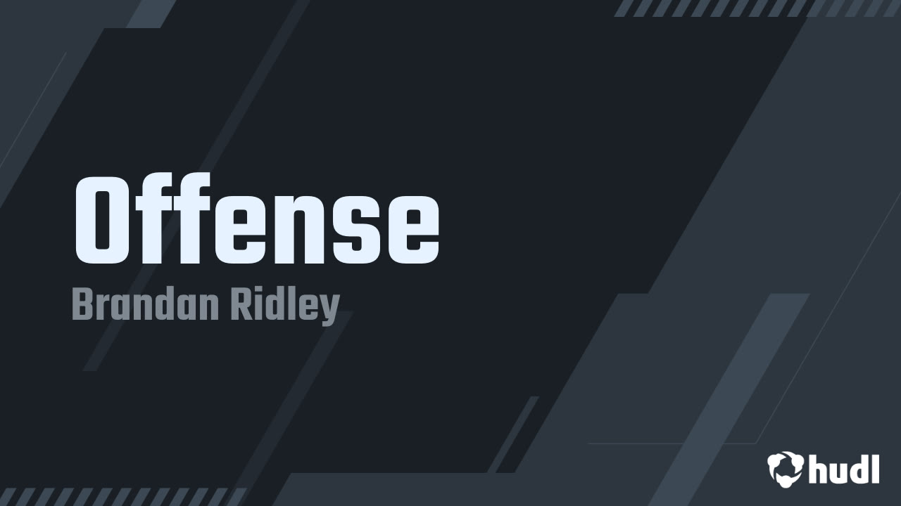 Offense - Brandan Ridley highlights - Hudl