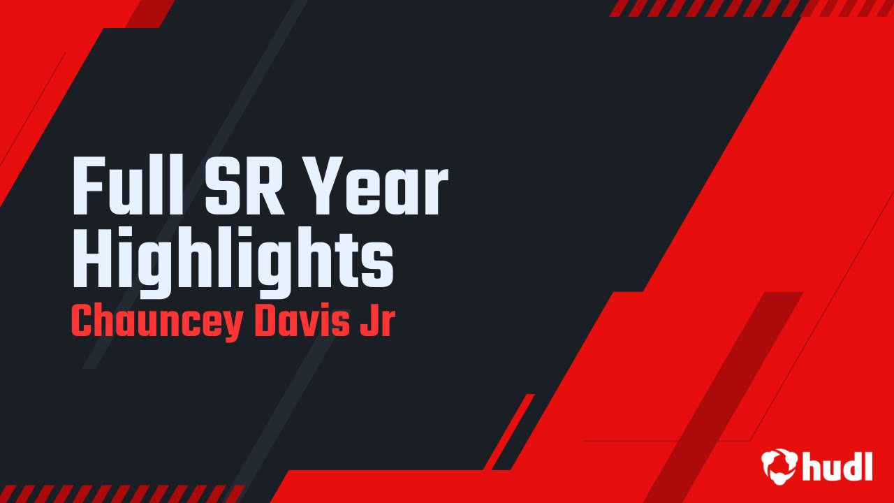  Chauncey Davis - North Gwinnett  - 2025 Senior Season Highlights 