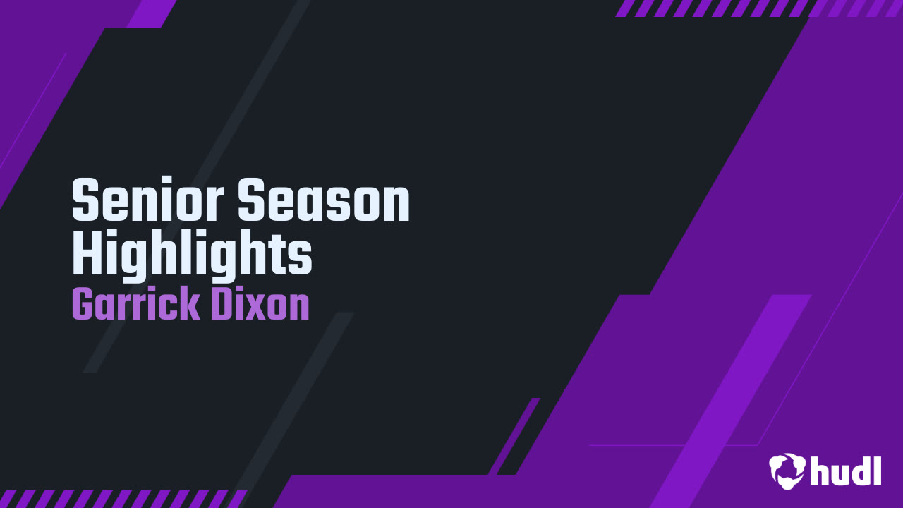 Garrick Dixon - Ft. Zumwalt West Hometown - 2025 Senior Season Highlights 