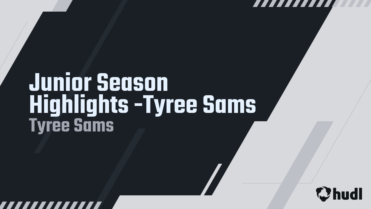 Tyree Sams - Clovis North - 2024 Junior Season Highlights