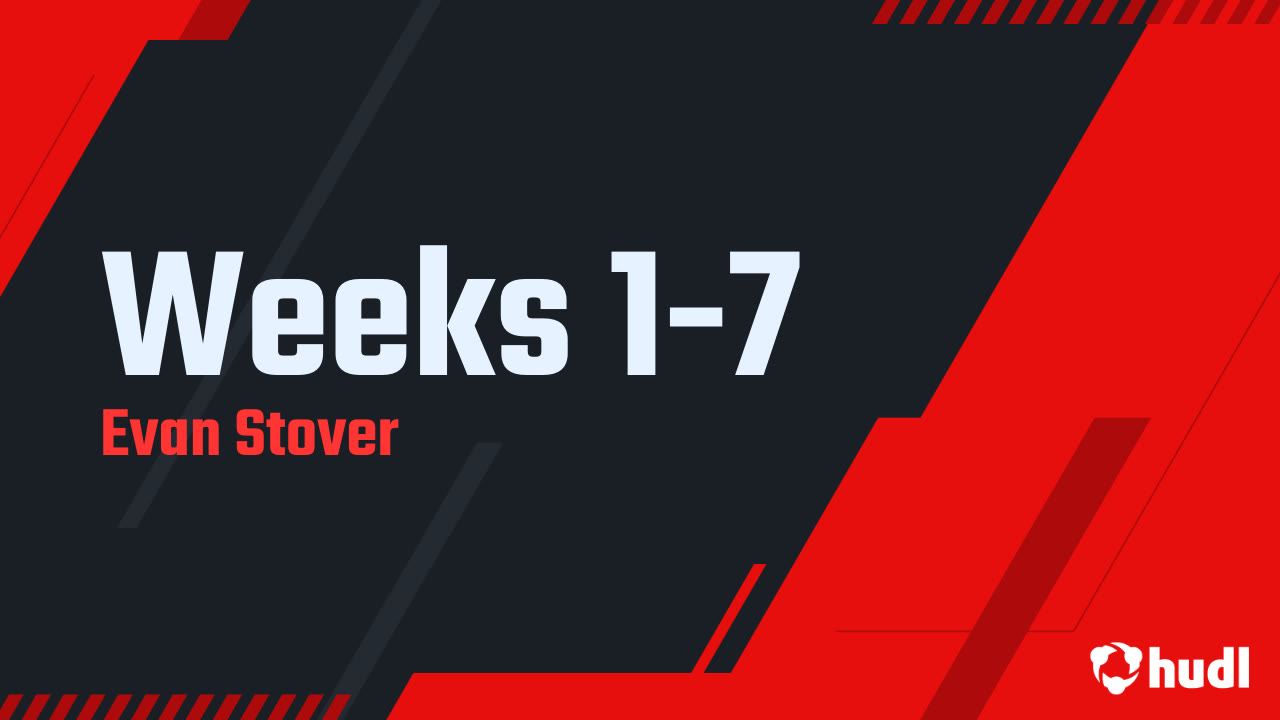 Weeks 1-7 - Evan Stover highlights - Hudl