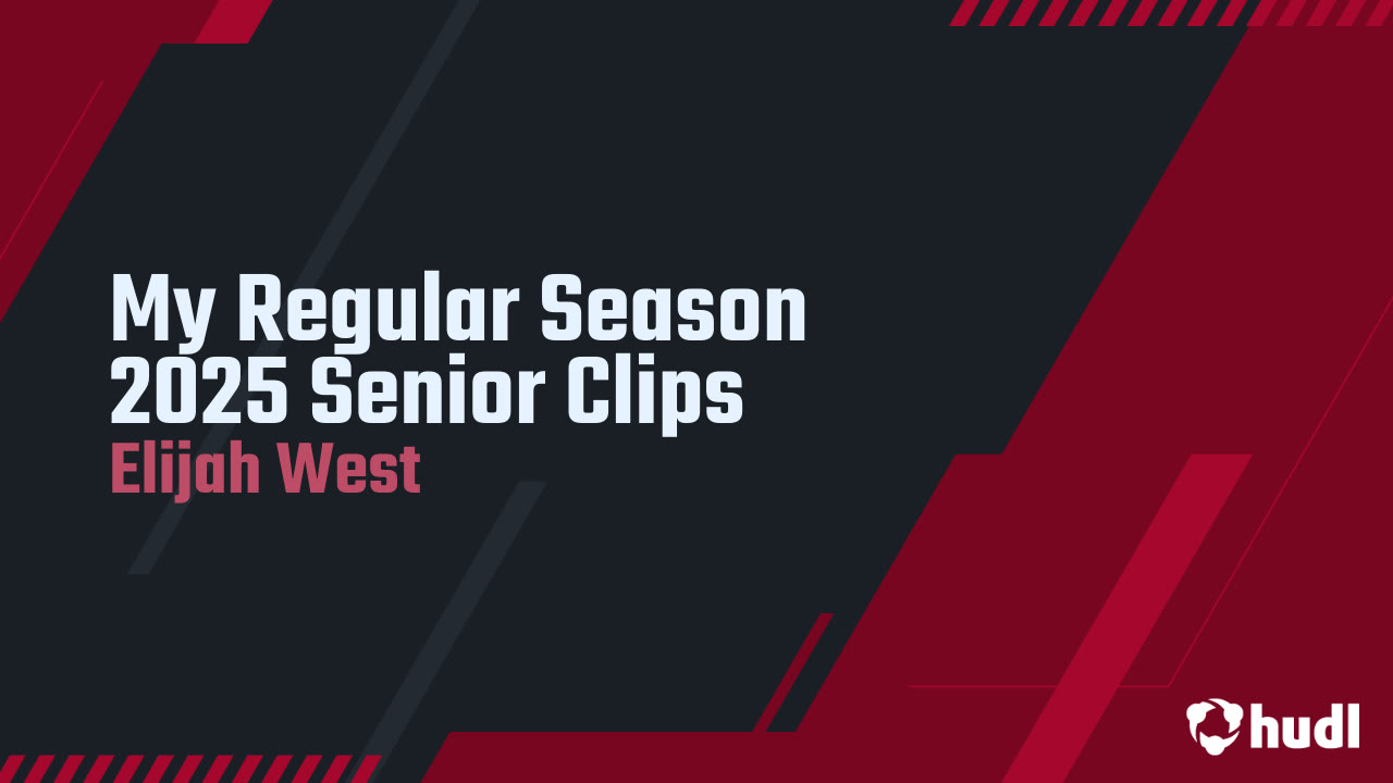 Elijah West - Tate - 2025 Senior Season Highlights 