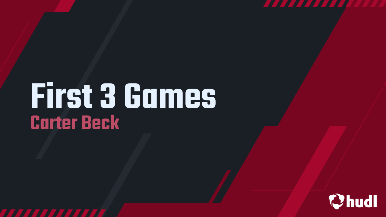 First 3 Games