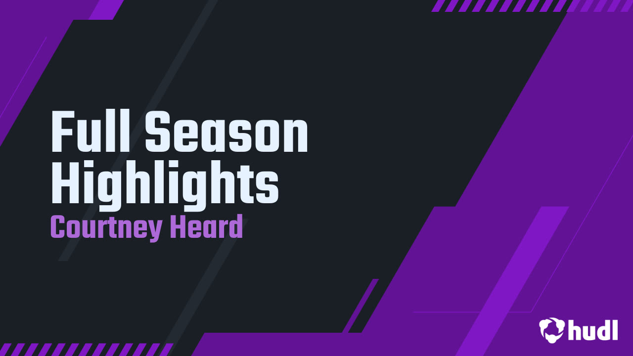 Courtney Heard - East Coweta - 2025 Senior Season Highlights 