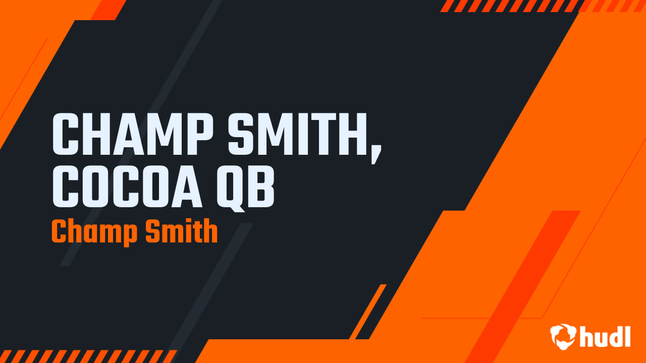 Champ Smith 2025 Preseason Highlights