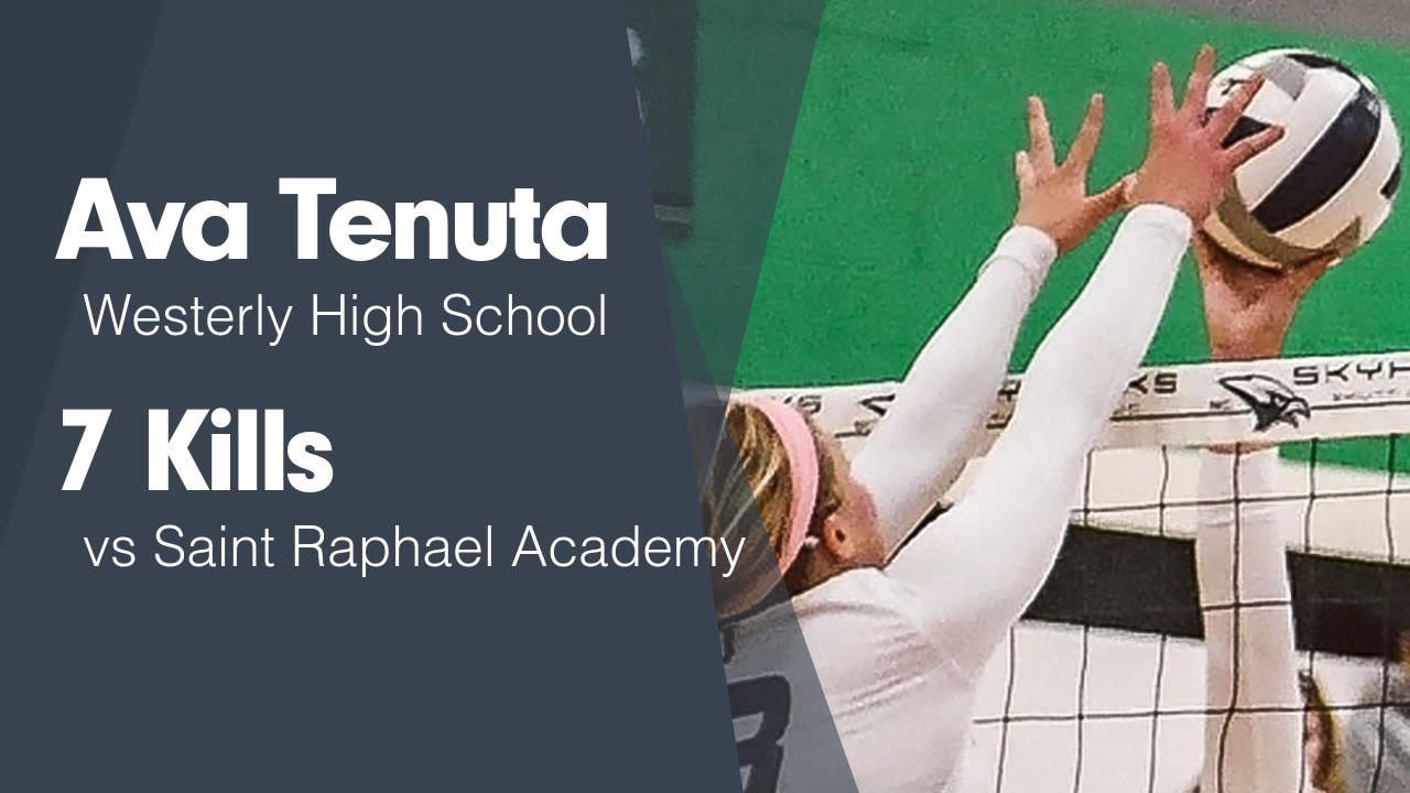 7 Kills vs Saint Raphael Academy - Ava Tenuta highlights - Hudl