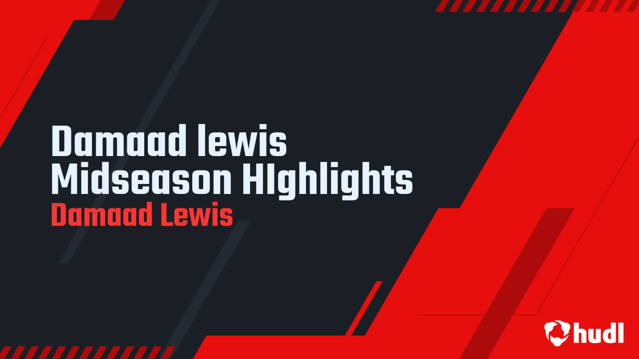Damaad Lewis - Myers Park - 2025 Senior Season Highlights 