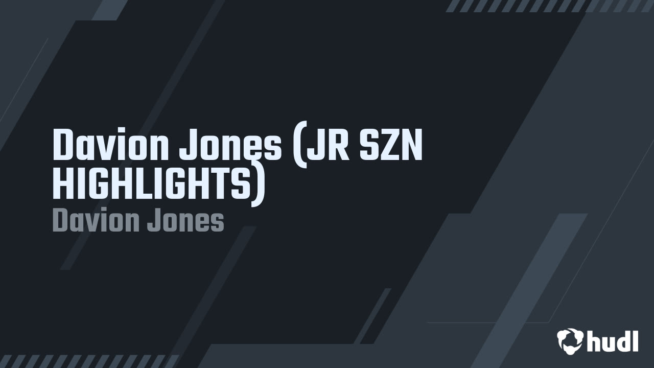 Davion Jones - West Charlotte - 2025 Junior Season Highlights 