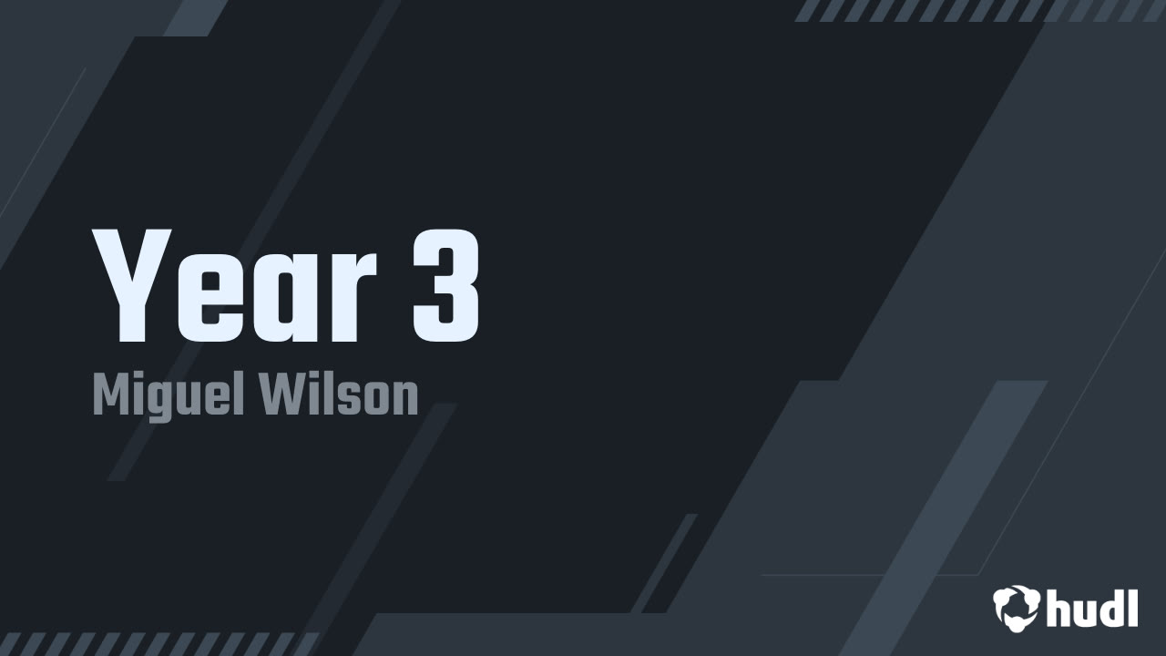  Miguel Wilson - Vigor - 2025 Junior Season Highlights