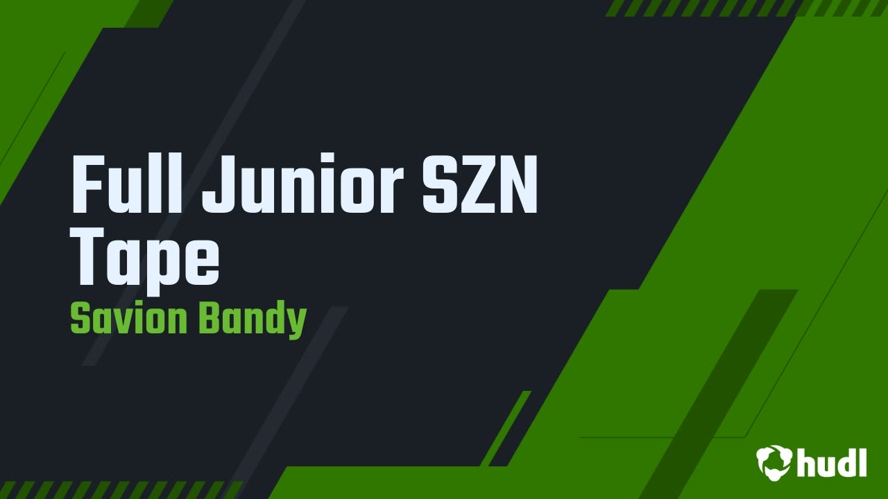 Savion Bandy - El Cerrito - 2024 Junior Season Highlights