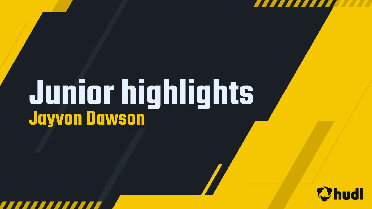  Jayvon Dawson - Santaluces Community - 2025 Junior Season Highlights