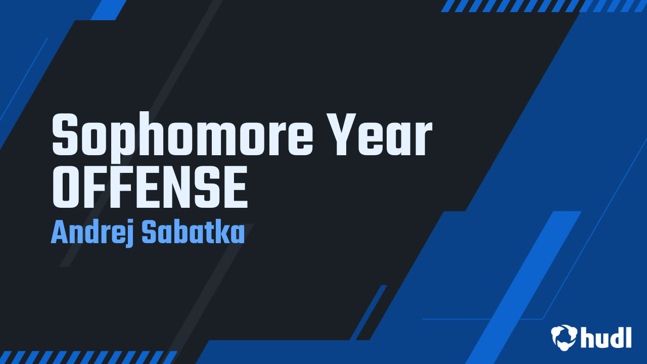 Sophomore Year OFFENSE