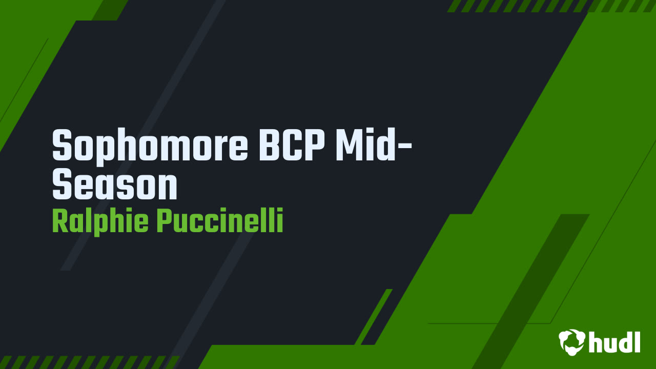 Ralphie Puccinelli - 2024 Sophomore Season Highlights