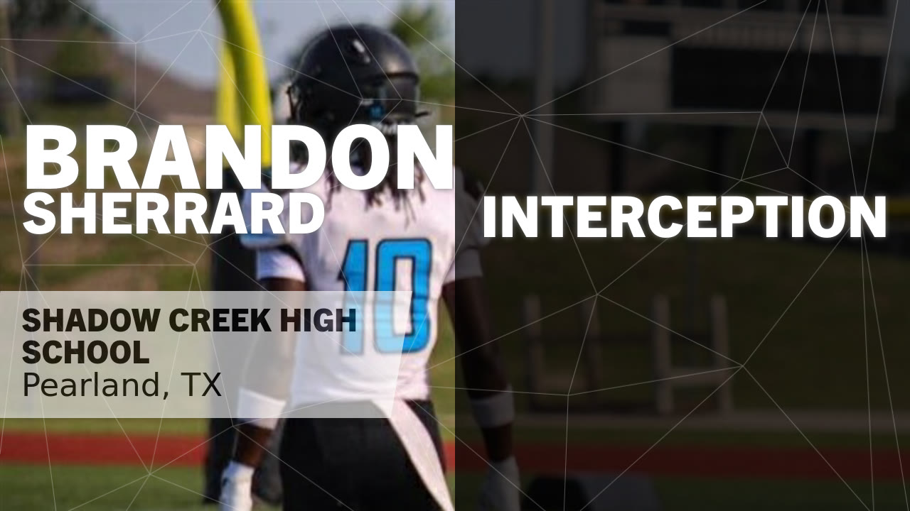 Brandon Sherrard - Shadow Creek - 2025 Junior Season Highlights 