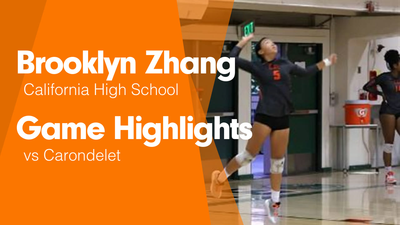 Game Highlights vs Carondelet - Brooklyn Zhang highlights