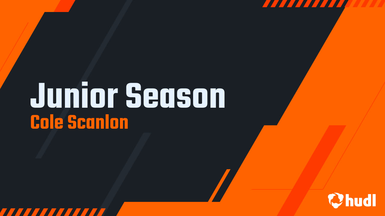 Junior Season - Cole Scanlon highlights - Hudl