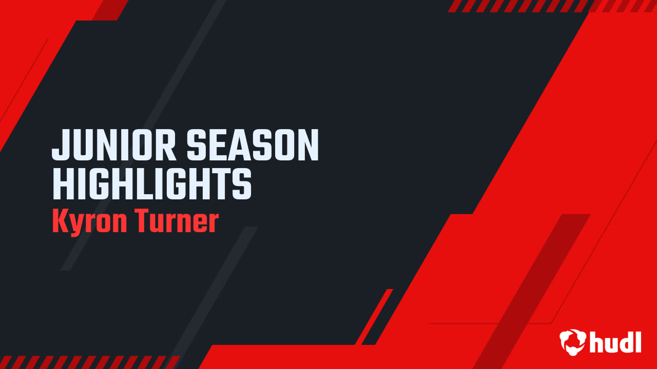 Kyron Turner 2025 Junior Season Highlights