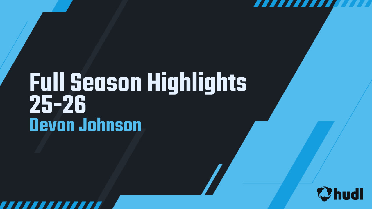 Devyon Johnson Full Season Highlights - Devon Johnson highlights - Hudl