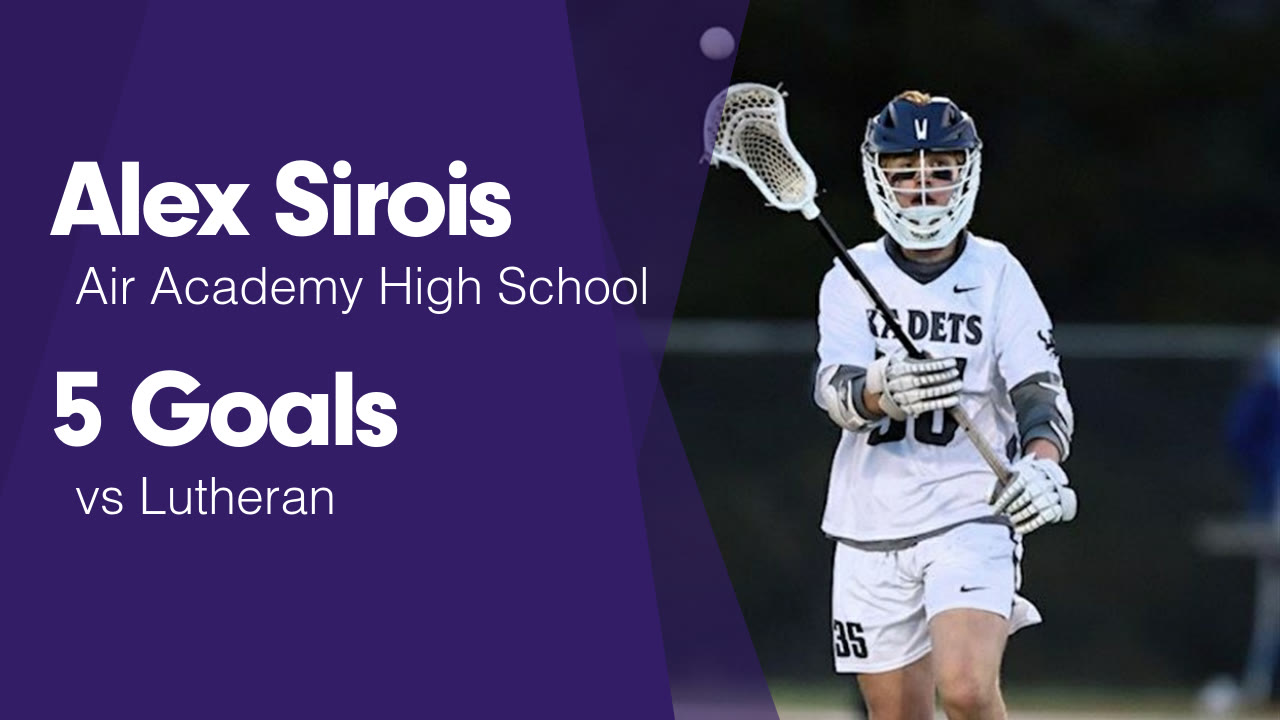 5 Goals vs Lutheran - Alex Sirois highlights - Hudl
