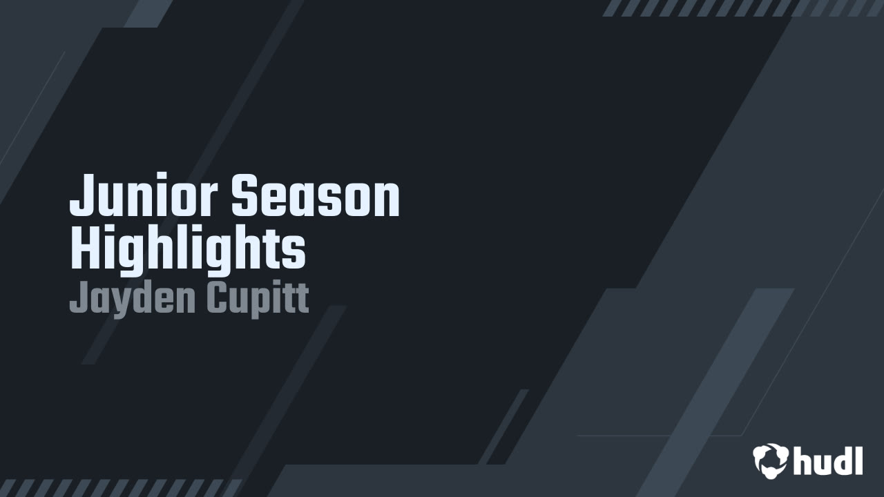 Jayden Cupitt - Lake Ridge - 2024 Junior Season Highlights