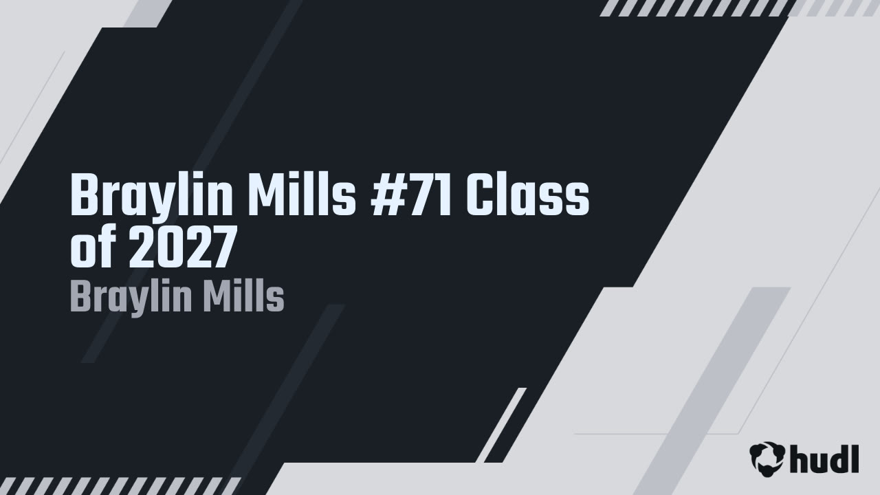  Braylin Mills - Houston County - 2025 Junior Season Highlights