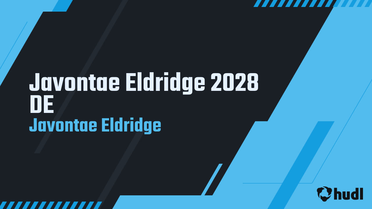 Javontae Eldridge 2028 DE