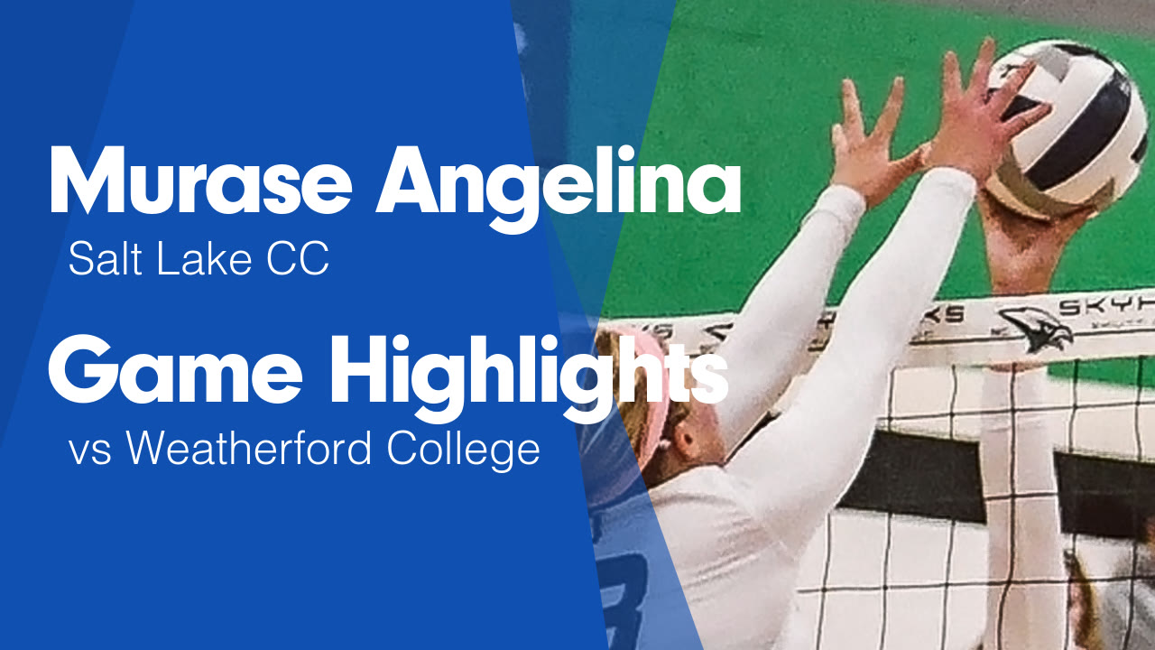 Murase Game Highlights vs Weatherford College - Murase Angelina highlights - Hudl