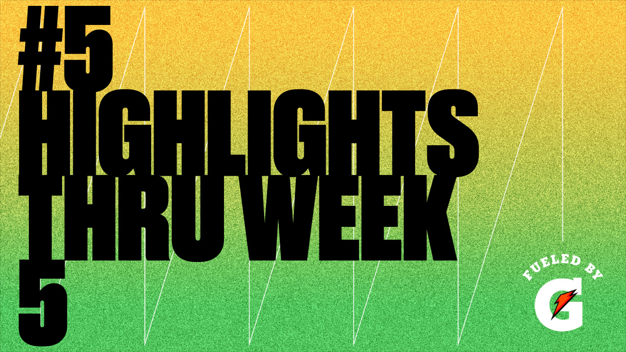 #5 Highlights thru week 5 - Cameron Rankins highlights - Hudl