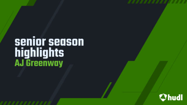 Aj Greenway Hudl