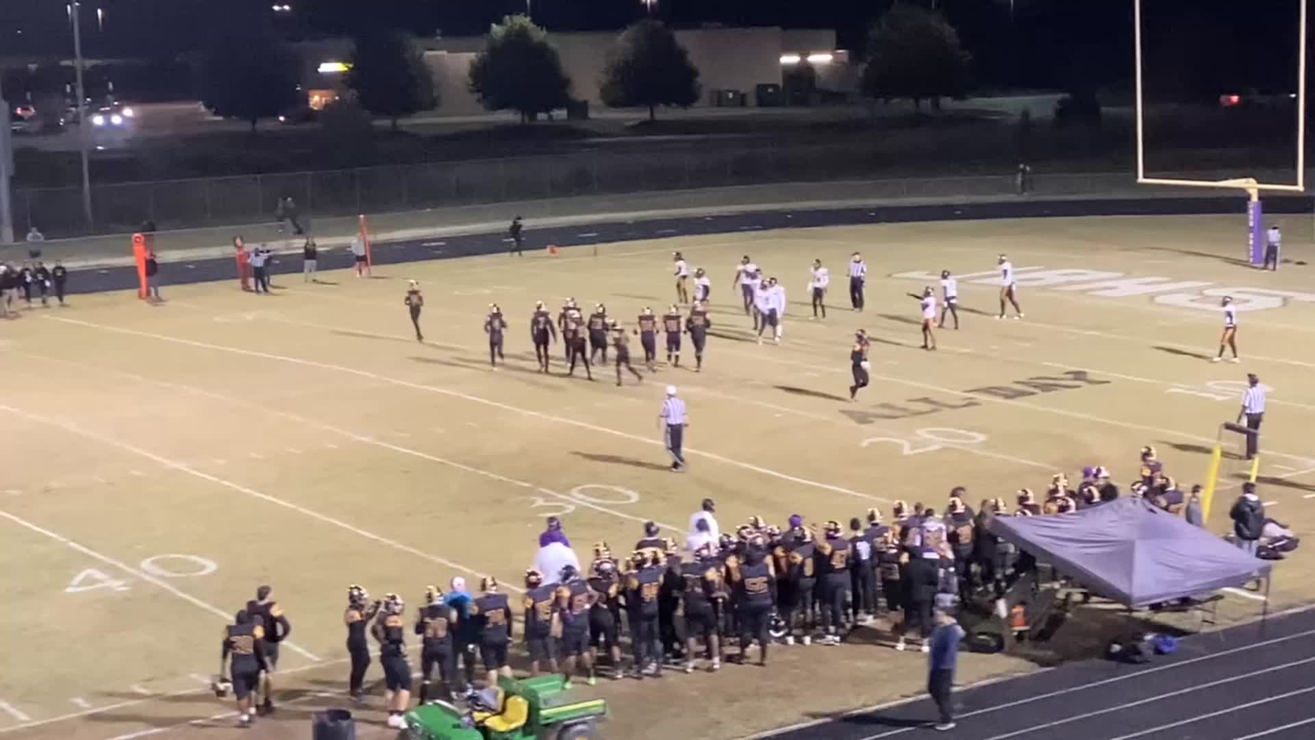 Jack Britt High School Gates Hinton highlights Hudl