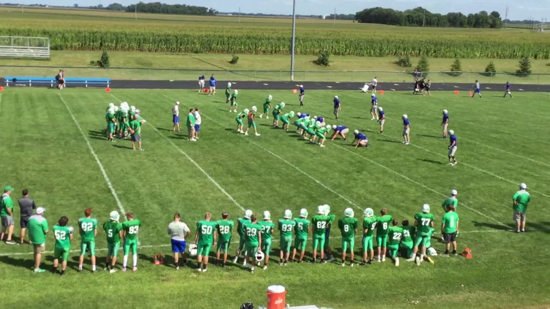 Maple River HS Football Video "Highlight of Lake