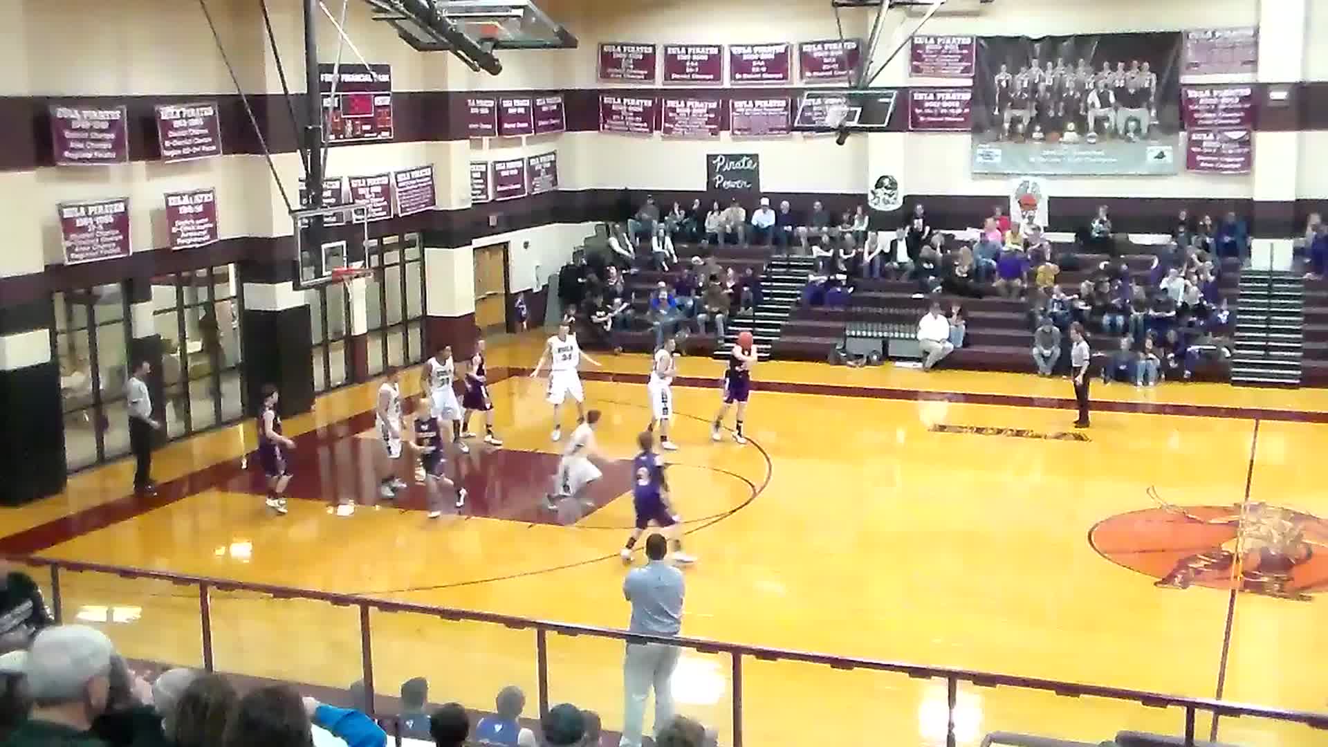 Eula High School Boys Varsity Basketball Holden Senclair highlights
